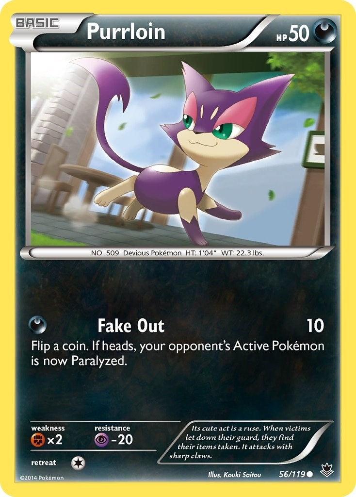 Image for Purrloin (56/119) - Pokemon
