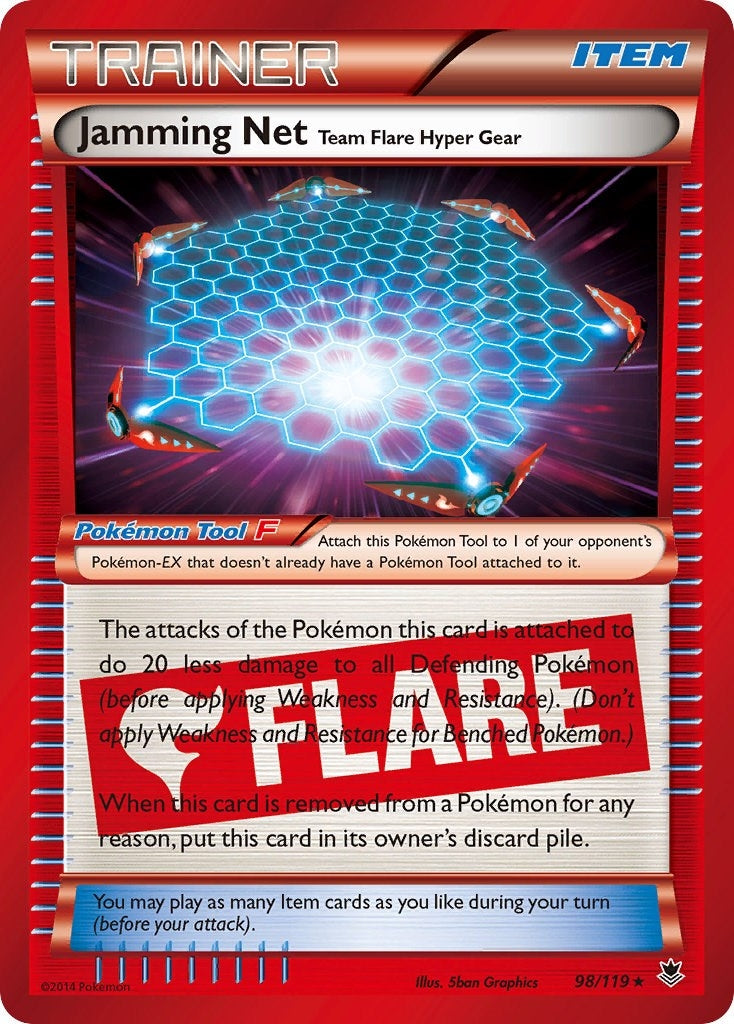 Image for Jamming Net (98/119) - Pokemon