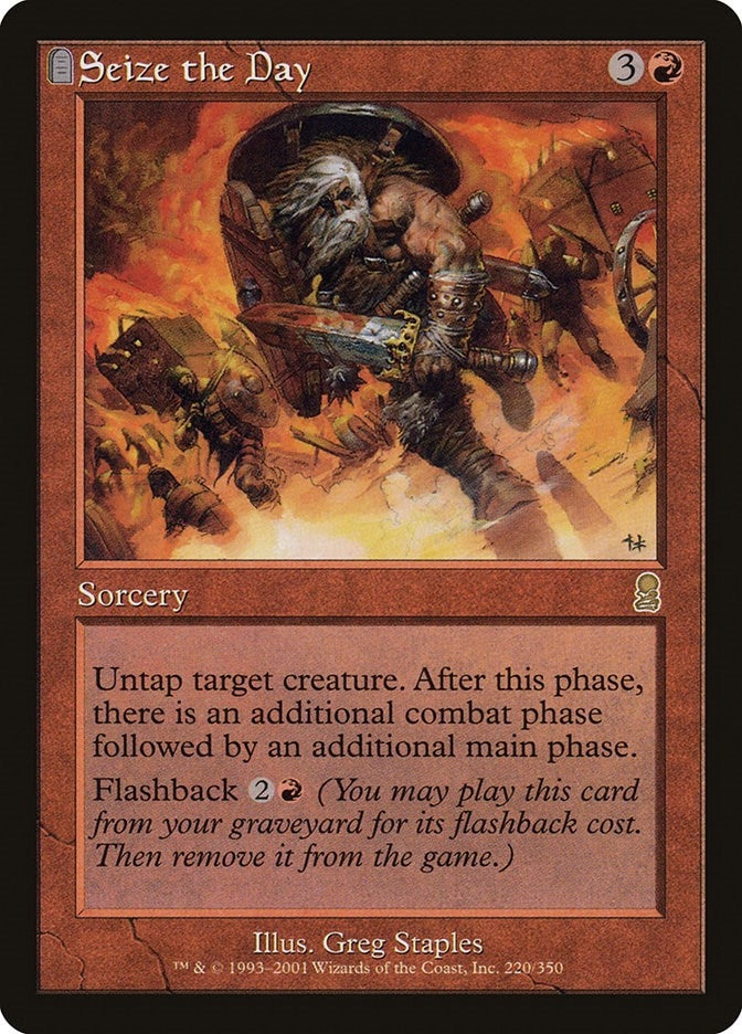 Image for Seize the Day (220) - Magic: The Gathering