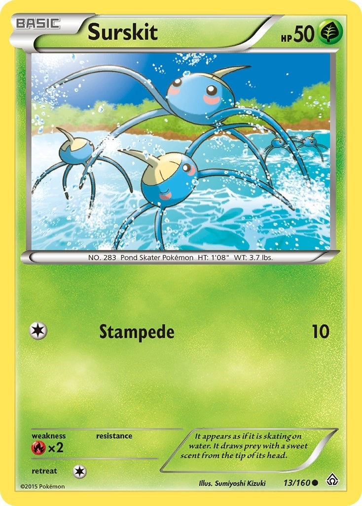 Image for Surskit (13/160) - Pokemon