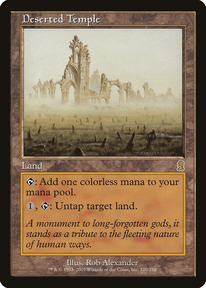 Image for Deserted Temple (320) - Magic: The Gathering