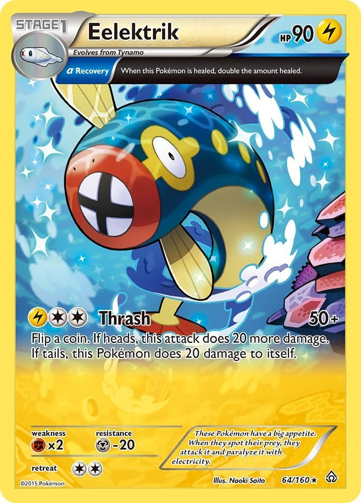 Image for Eelektrik (Alpha) (64/160) - Pokemon