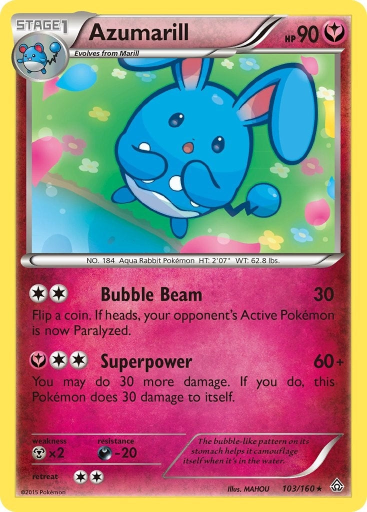Image for Azumarill (103/160) - Pokemon