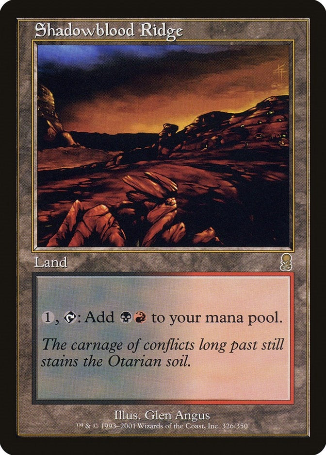 Image for Shadowblood Ridge (326) - Magic: The Gathering