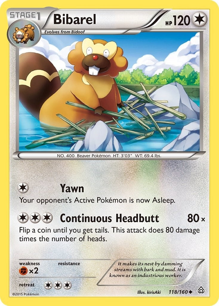Image for Bibarel (118/160) - Pokemon
