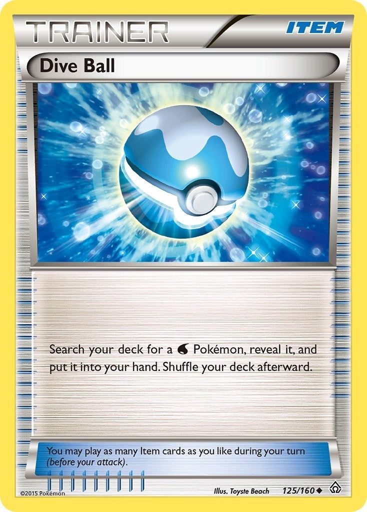Image for Dive Ball (125/160) - Pokemon