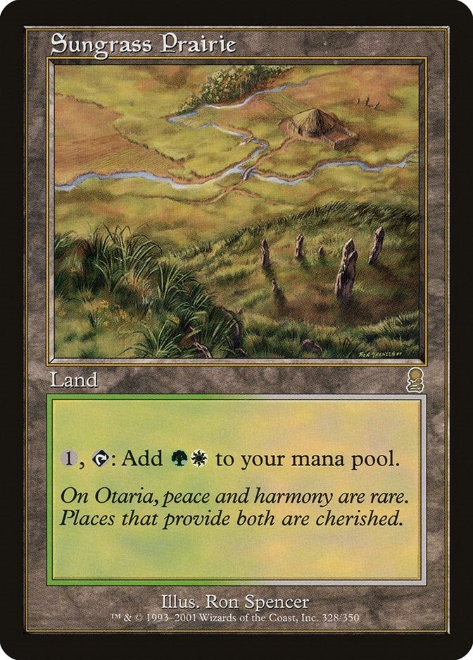 Image for Sungrass Prairie (328) - Magic: The Gathering