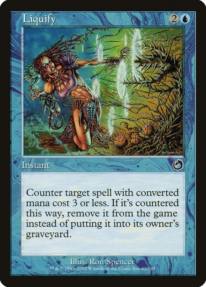 Image for Liquify (41) - Magic: The Gathering