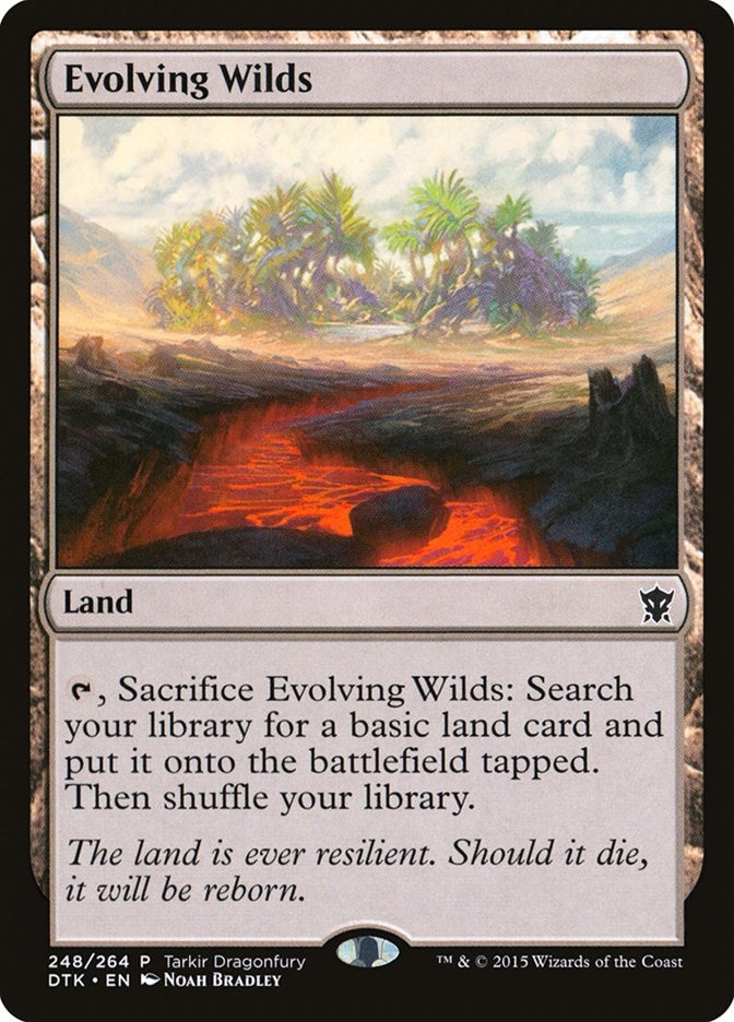 Image for Evolving Wilds (248) - Magic: The Gathering