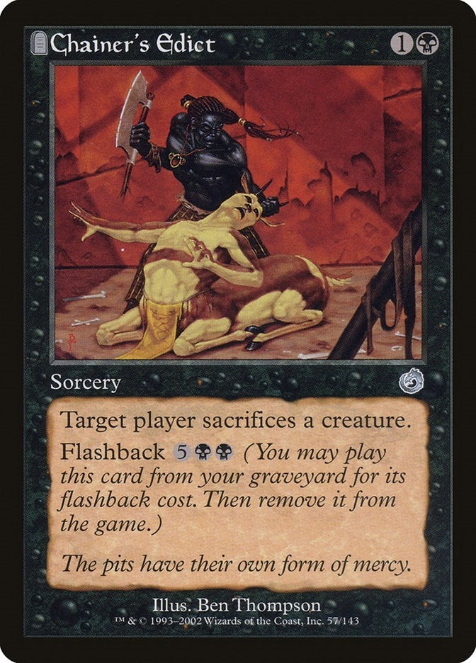 Image for Chainer's Edict (57) - Magic: The Gathering