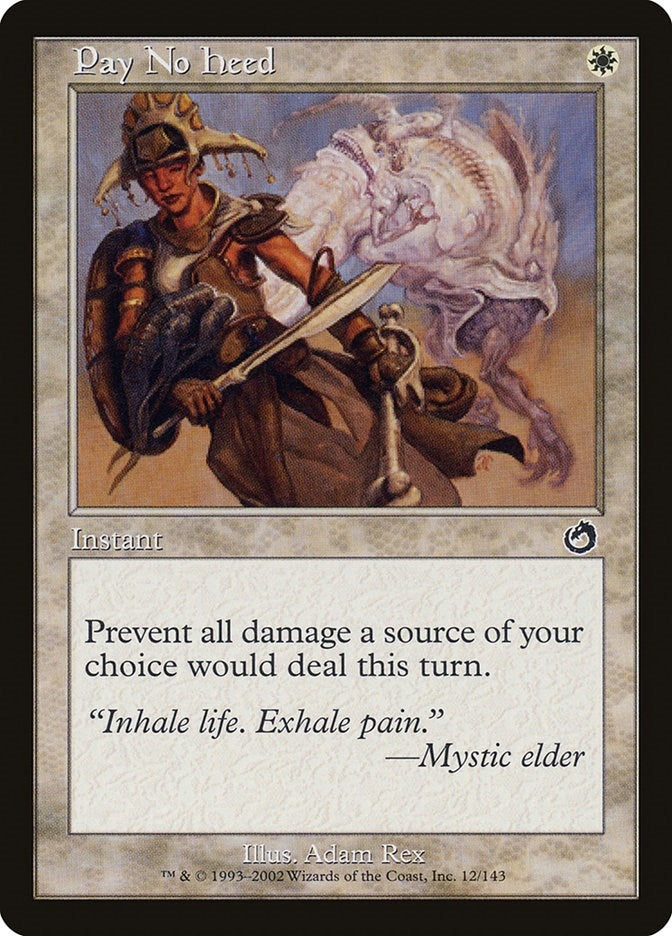 Image for Pay No Heed (12) - Magic: The Gathering
