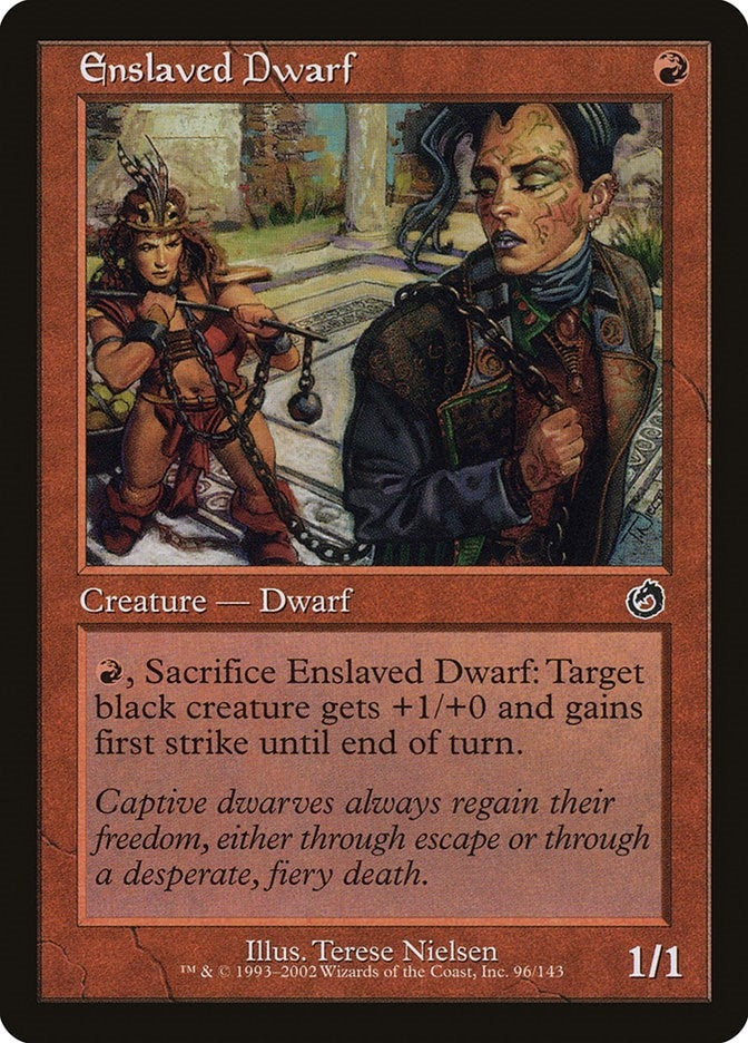 Image for Enslaved Dwarf (96) - Magic: The Gathering