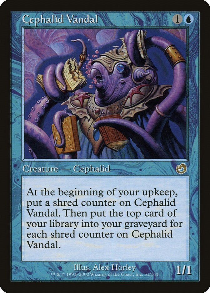 Image for Cephalid Vandal (31) - Magic: The Gathering