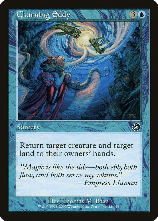 Image for Churning Eddy (32) - Magic: The Gathering