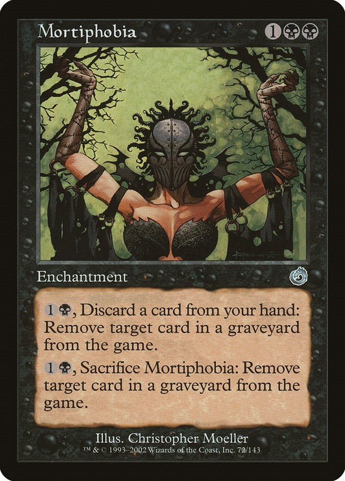 Image for Mortiphobia (72) - Magic: The Gathering