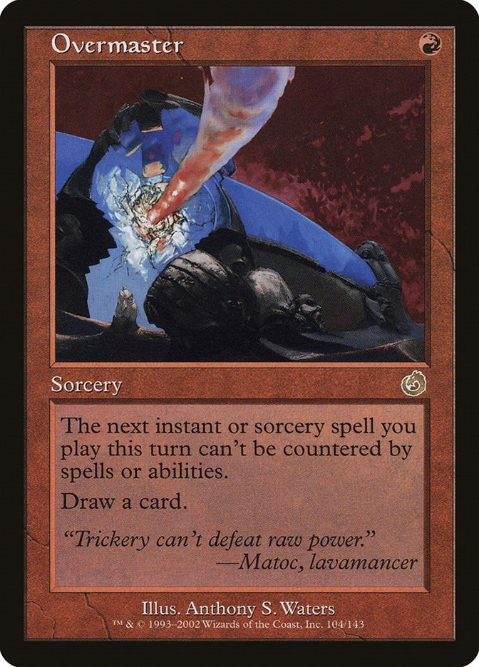Image for Overmaster (104) - Magic: The Gathering