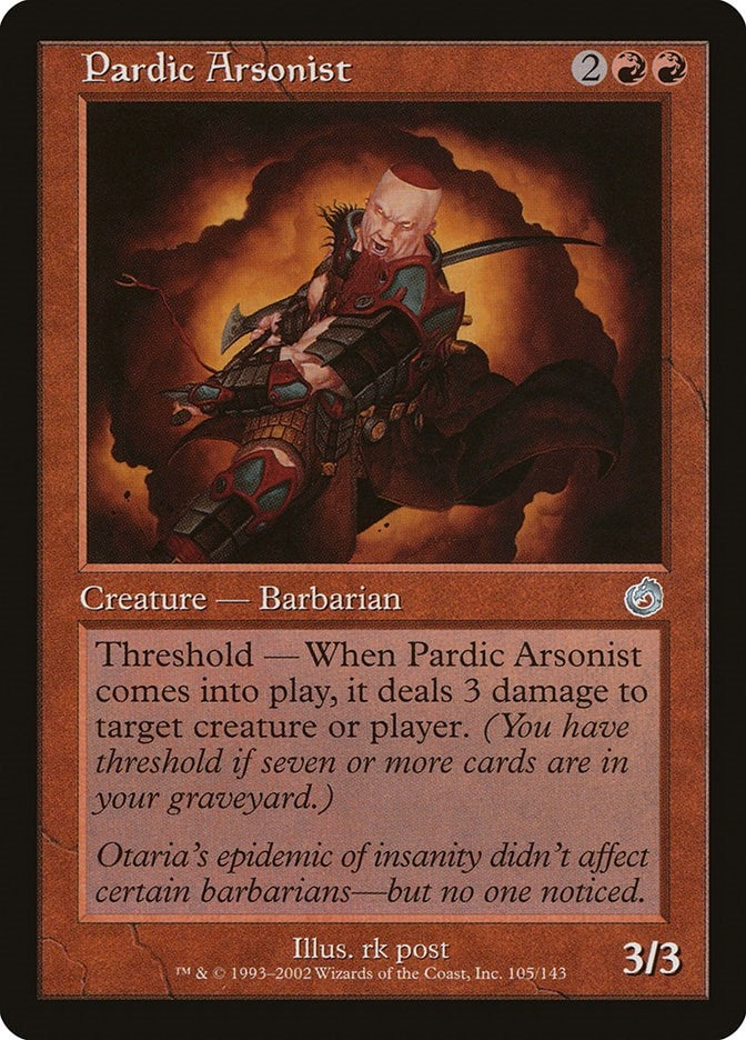 Image for Pardic Arsonist (105) - Magic: The Gathering