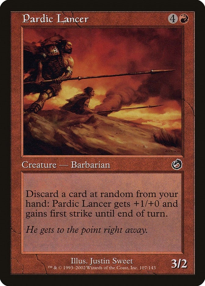 Image for Pardic Lancer (107) - Magic: The Gathering
