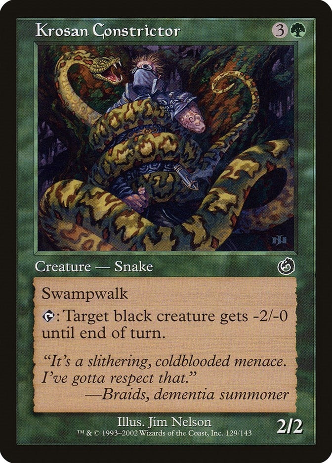 Image for Krosan Constrictor (129) - Magic: The Gathering