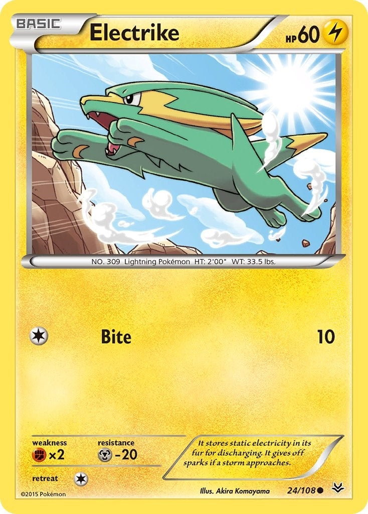 Image for Electrike (24/108) - Pokemon