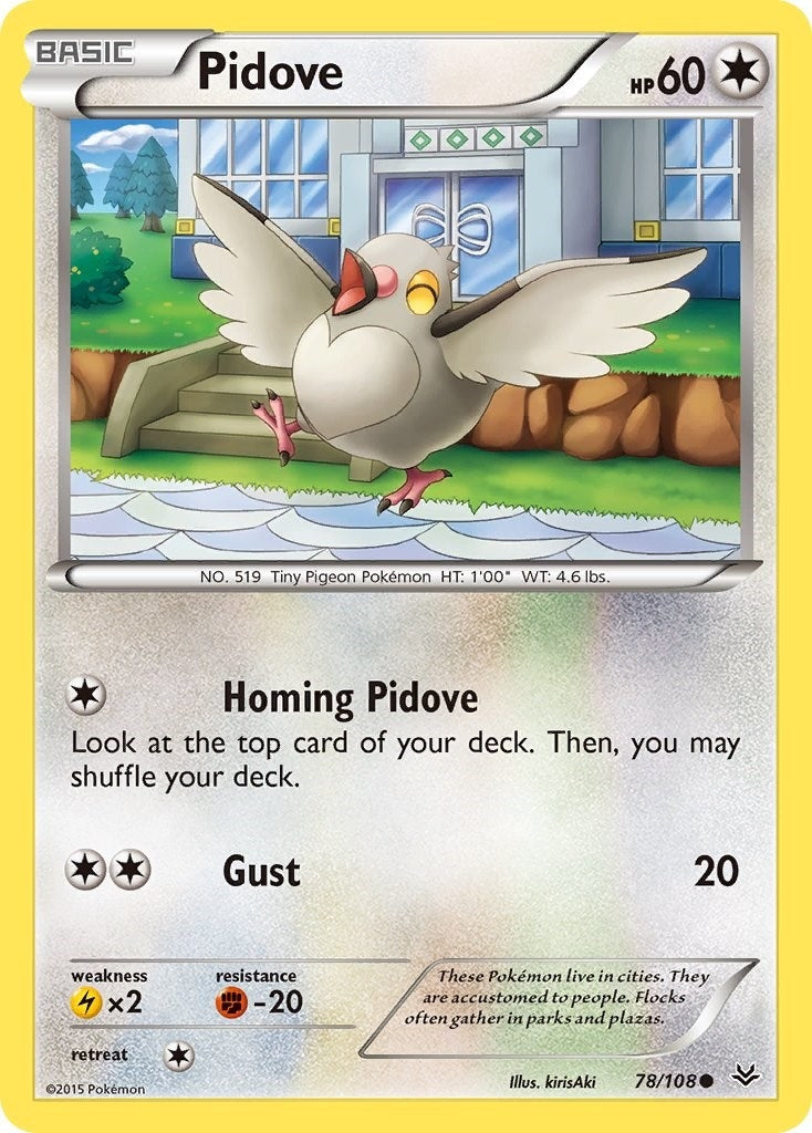 Image for Pidove (78/108) - Pokemon