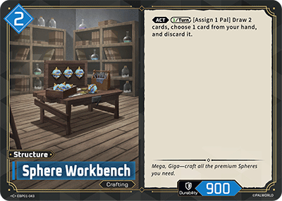 Image for Sphere Workbench (EBP01-043) - Palworld Official Card Game