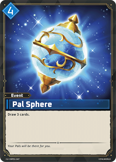 Image for Pal Sphere (EBP01-047) - Palworld Official Card Game