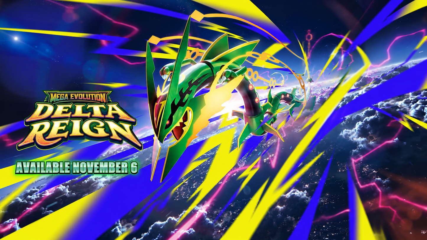 Mega Evolution: Delta Reign Booster Box (Pre Order)
