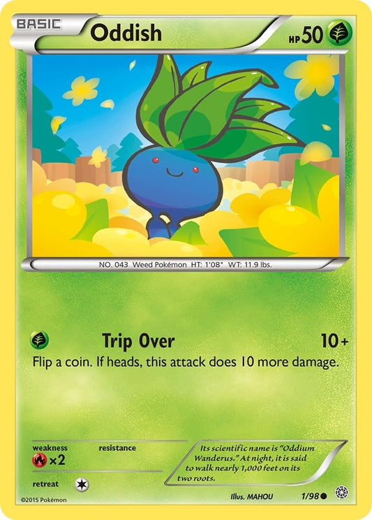 Image for Oddish (1/98) - Pokemon