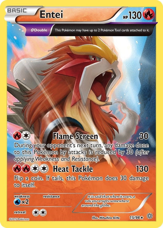 Image for Entei (15) (15/98) - Pokemon