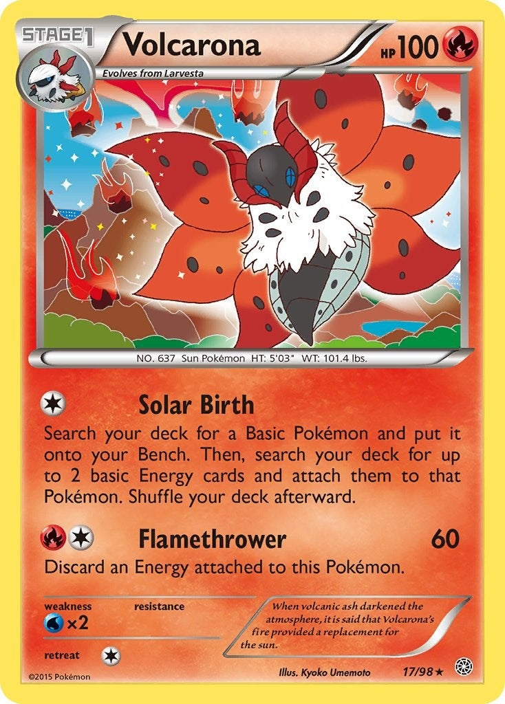 Image for Volcarona (17) (17/98) - Pokemon