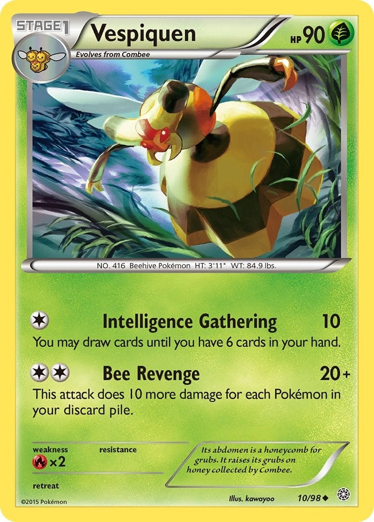 Image for Vespiquen (10) (10/98) - Pokemon