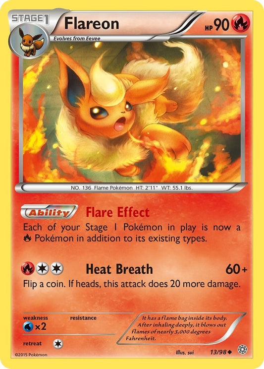Image for Flareon (13/98) - Pokemon