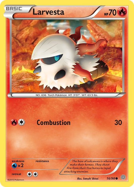 Image for Larvesta (16/98) - Pokemon