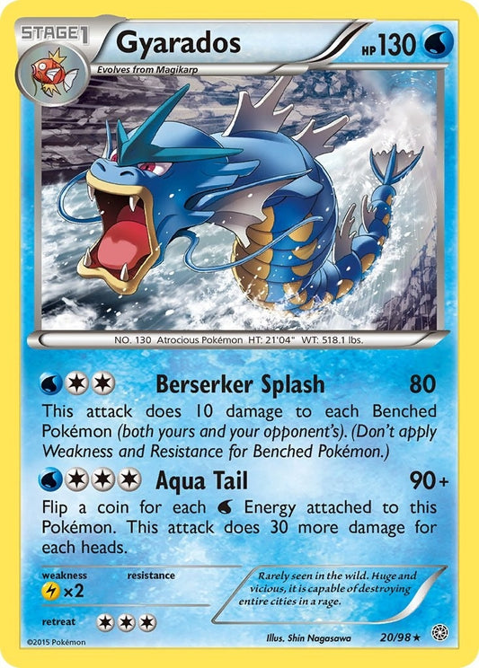 Image for Gyarados (20) (20/98) - Pokemon