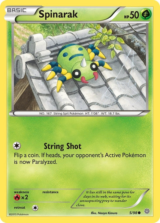 Image for Spinarak (5/98) - Pokemon