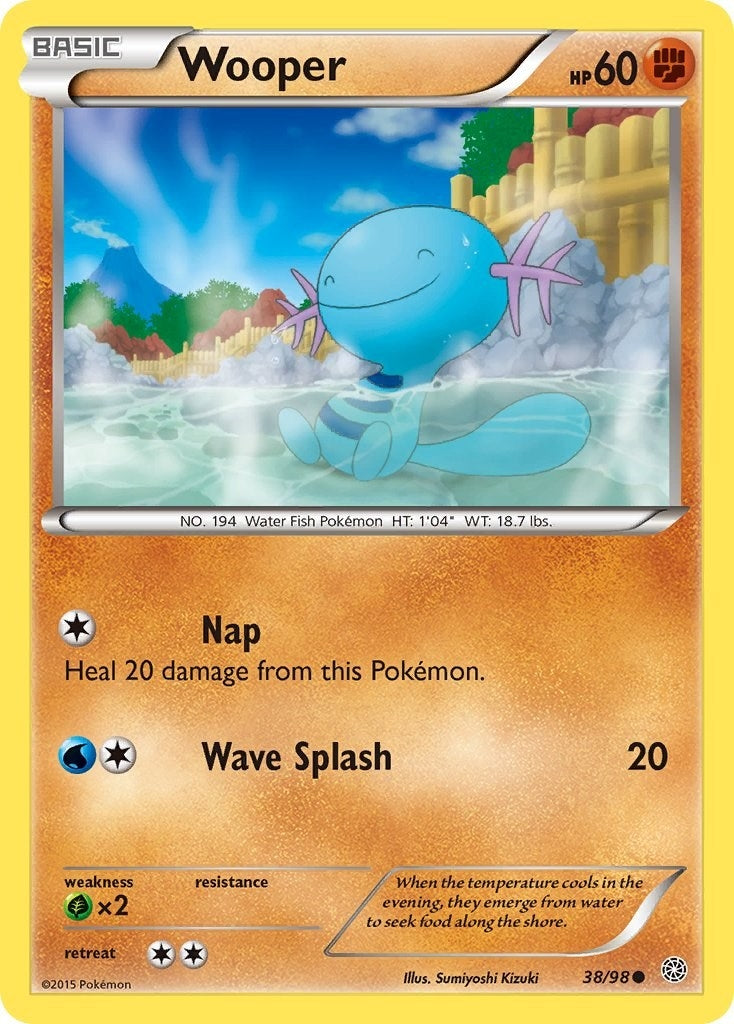 Image for Wooper (38/98) - Pokemon