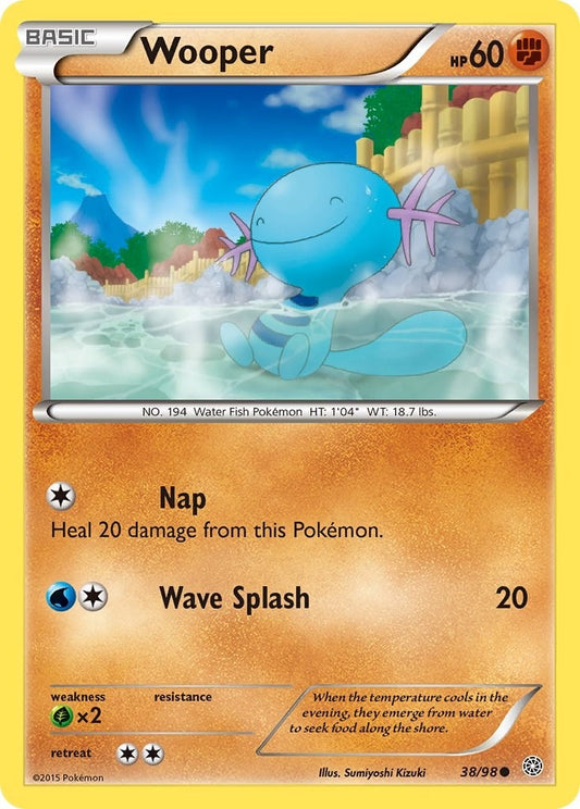 Image for Wooper (38/98) - Pokemon