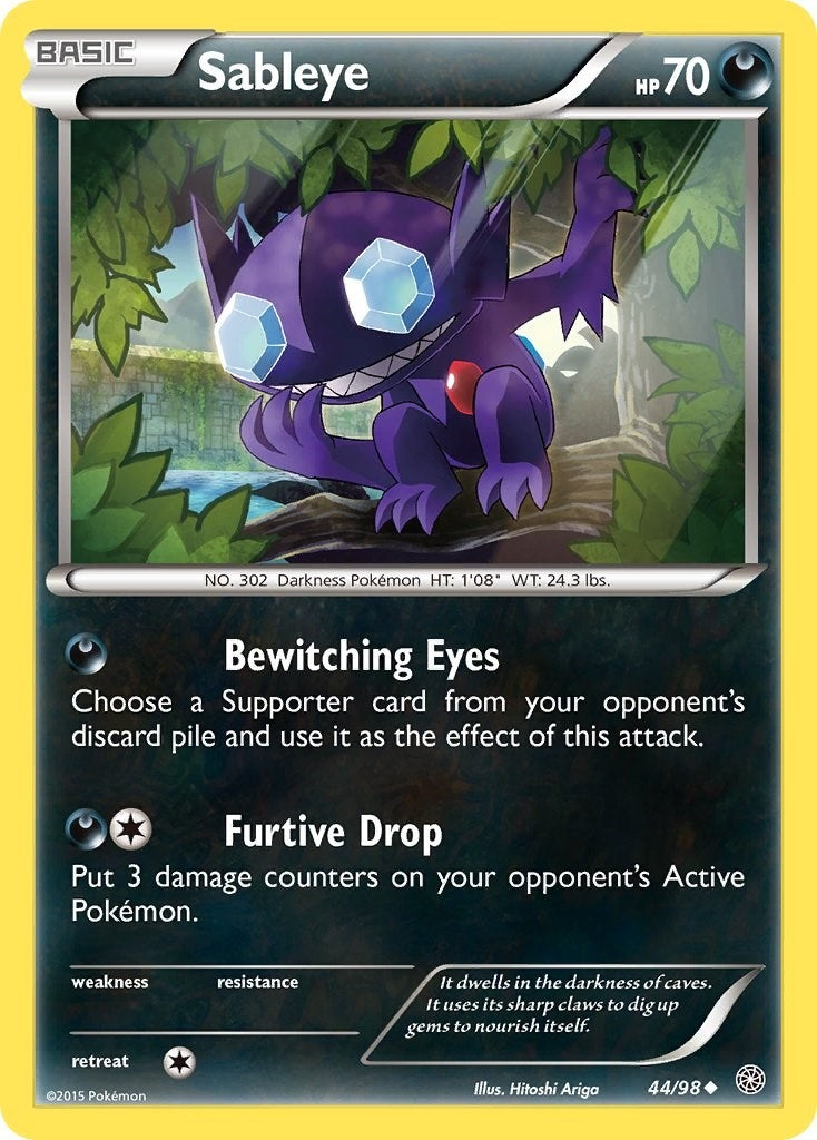 Image for Sableye (44/98) - Pokemon