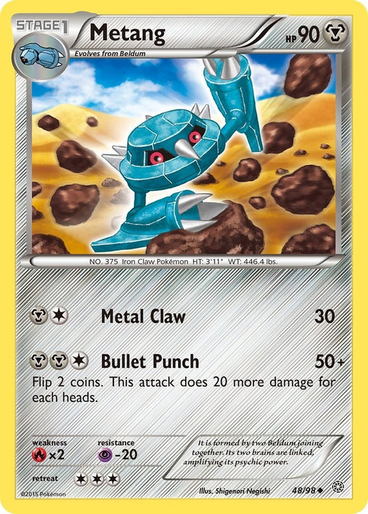 Image for Metang (48/98) - Pokemon