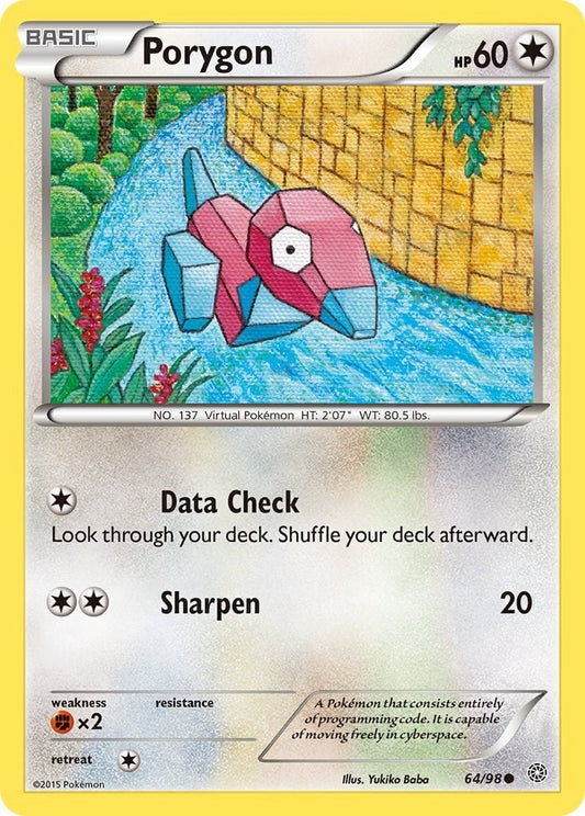 Image for Porygon (64/98) - Pokemon