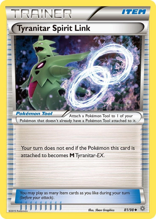 Image for Tyranitar Spirit Link (81/98) - Pokemon