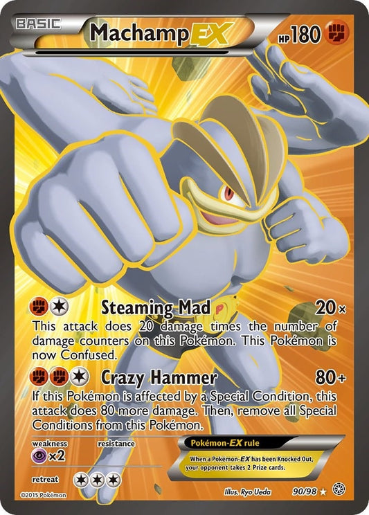 Image for Machamp EX (90 Full Art) (90/98) - Pokemon