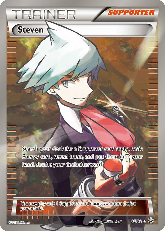 Image for Steven (Full Art) (95/98) - Pokemon