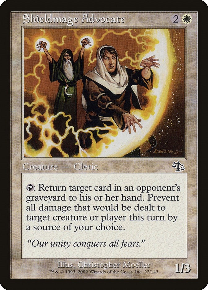 Image for Shieldmage Advocate (22) - Magic: The Gathering