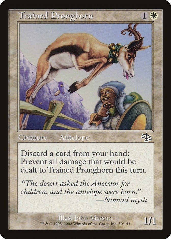 Image for Trained Pronghorn (30) - Magic: The Gathering