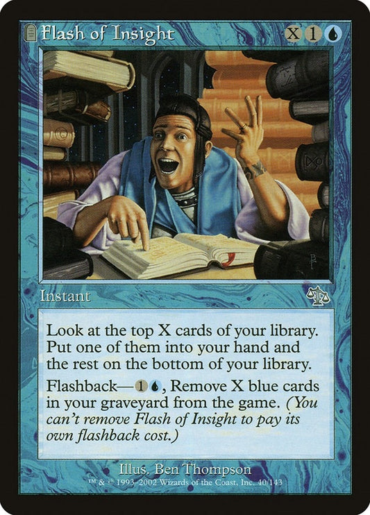 Image for Flash of Insight (40) - Magic: The Gathering
