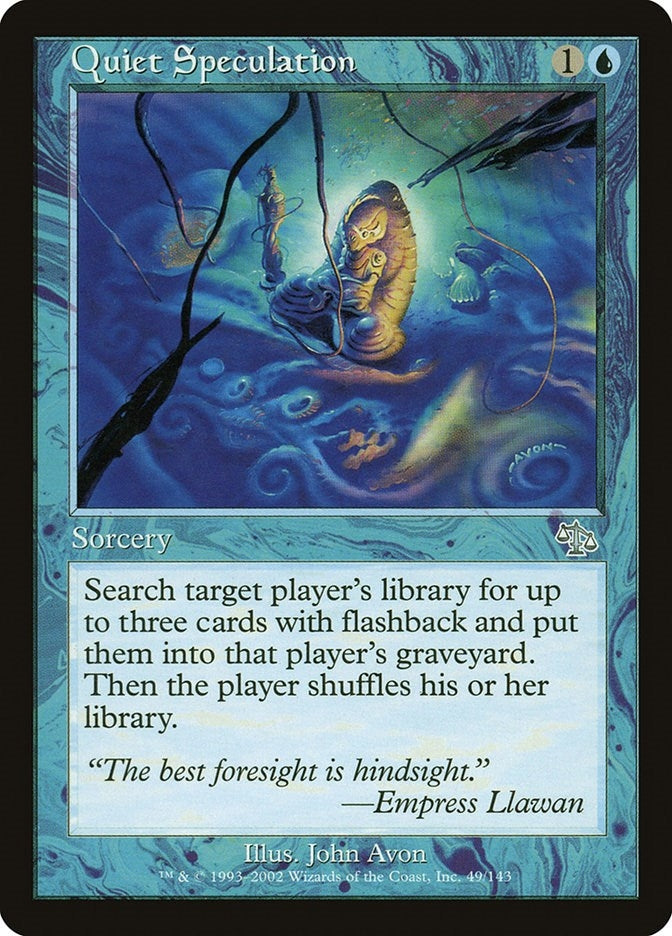 Image for Quiet Speculation (49) - Magic: The Gathering
