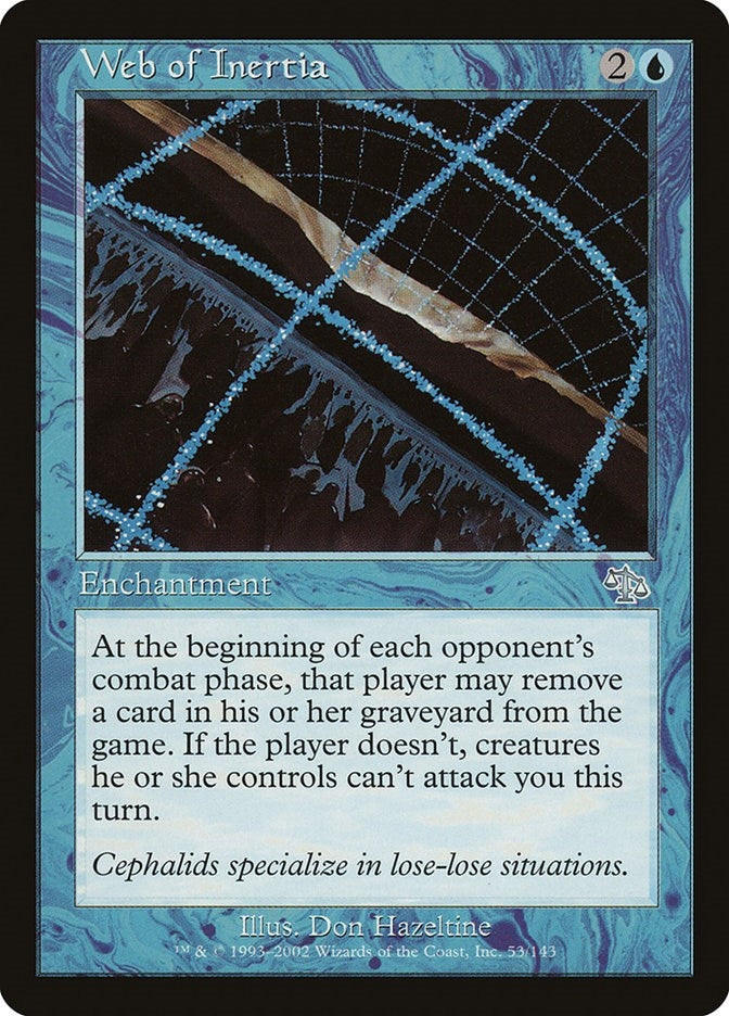 Image for Web of Inertia (53) - Magic: The Gathering