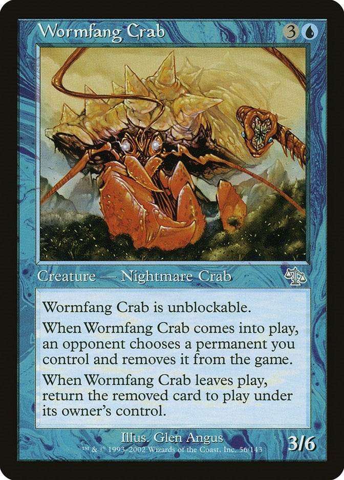Image for Wormfang Crab (56) - Magic: The Gathering